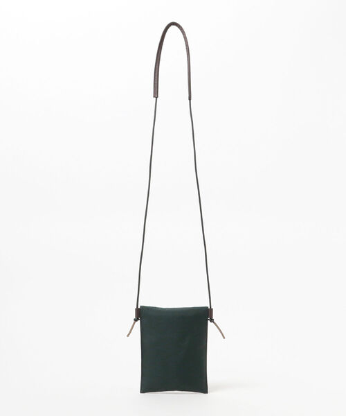 BEAMS LIGHTS（ビームスライツ）の「BEAMS LIGHTS / ナイロン ミニショルダーバッグ（ショルダーバッグ・メンズ・ブラック/ダークグリーン・ONE SIZE）」の16枚目の写真