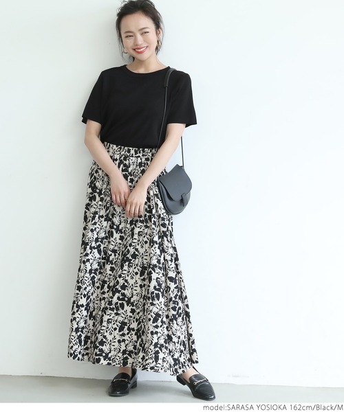 coca(coca)(コカ)の「ボックスニット(Tシャツ/カットソー・レディース・ブラック/パープル/ネイビー/グレー系その他・M/L)」の9枚目の写真
