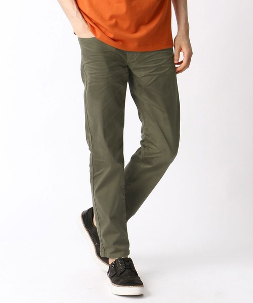NICOLE CLUB FOR MEN（ニコルクラブフォーメン）の「サテンアンクルパンツ（その他パンツ・メンズ・ブラック/オフホワイト/オリーブ・S/M/L/LL）」の5枚目の写真
