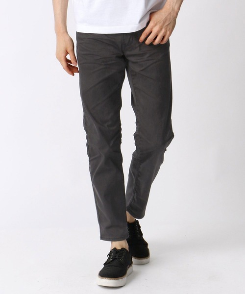 NICOLE CLUB FOR MEN（ニコルクラブフォーメン）の「サテンアンクルパンツ（その他パンツ・メンズ・ブラック/オフホワイト/オリーブ・S/M/L/LL）」の6枚目の写真