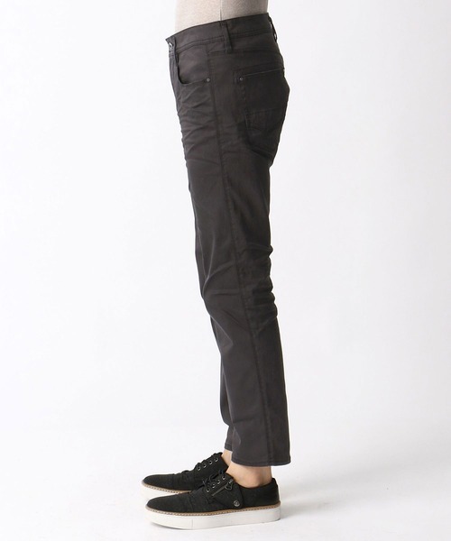 NICOLE CLUB FOR MEN（ニコルクラブフォーメン）の「サテンアンクルパンツ（その他パンツ・メンズ・ブラック/オフホワイト/オリーブ・S/M/L/LL）」の8枚目の写真