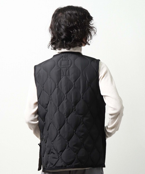 TAION(タイオン)の「【 TAION / タイオン 】 【 ユニセックス 】 ミリタリージップ Vネックダウンベスト TAION-001ZML DON(ベスト・メンズ・ライトグレー/ブラック/ダークグリーン/オリーブドラブ/グリーン系その他・MEDIUM/LARGE/X-LARGE)」の7枚目の写真