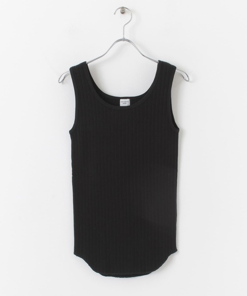 URBAN RESEARCH DOORS（アーバンリサーチドアーズ）の「アイレットテレコタンクトップ（タンクトップ・レディース・ナチュラル/ブラウン/ブラック・ONE）」の8枚目の写真