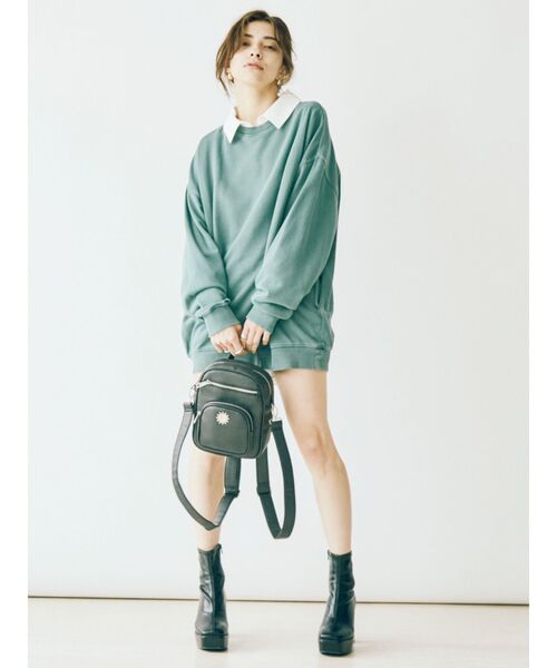 EVRIS（エヴリス）の「MULTI WAY バックパック（バックパック/リュック・レディース・ブラック/アイボリー・FREE）」の4枚目の写真