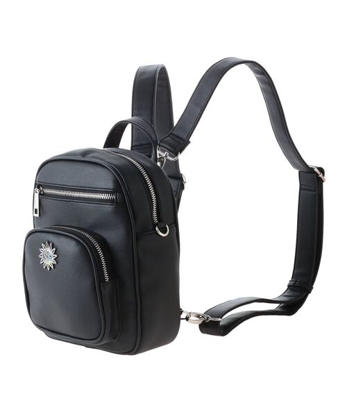 EVRIS（エヴリス）の「MULTI WAY バックパック（バックパック/リュック・レディース・ブラック/アイボリー・FREE）」の9枚目の写真