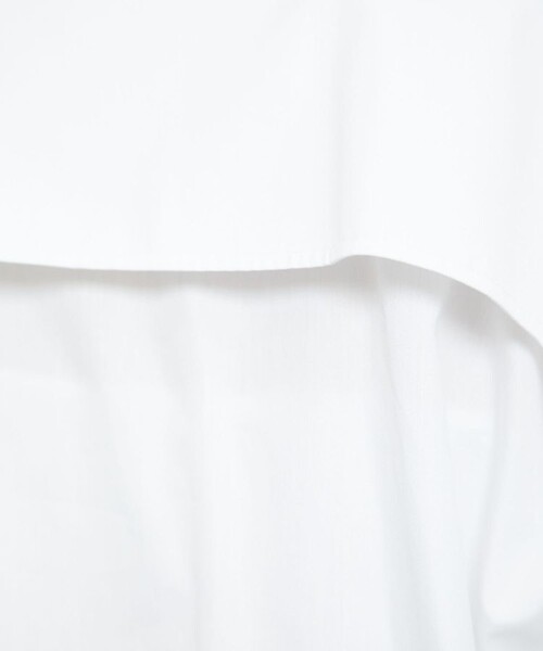 JOHN LAWRENCE SULLIVAN(ジョンローレンスサリバン)の「【JOHN LAWRENCE SULLIVAN(ジョンローレンスサリバン)】レイヤードシャツ 3D007-0221-16(シャツ/ブラウス・レディース・ホワイト・MEDIUM)」の11枚目の写真