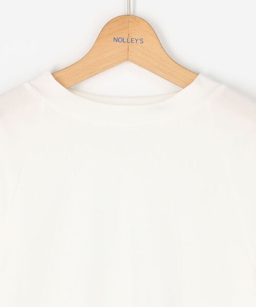 NOLLEY’S(ノーリーズ)の「ボトルネックトリコットプルオーバーカットソー(Tシャツ/カットソー・レディース・ブラック/オフホワイト/グリーン・38/36)」の18枚目の写真