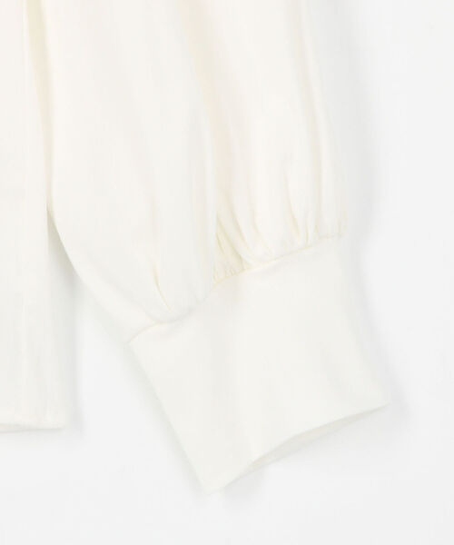 NOLLEY’S(ノーリーズ)の「ボトルネックトリコットプルオーバーカットソー(Tシャツ/カットソー・レディース・ブラック/オフホワイト/グリーン・38/36)」の19枚目の写真