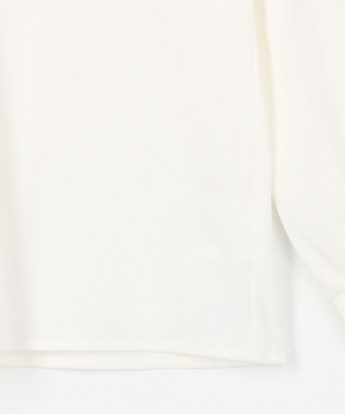 NOLLEY’S(ノーリーズ)の「ボトルネックトリコットプルオーバーカットソー(Tシャツ/カットソー・レディース・ブラック/オフホワイト/グリーン・38/36)」の20枚目の写真