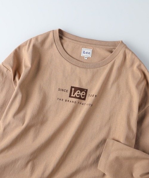 Lee（リー）の「【Lee】フロントロゴロンＴ（Tシャツ/カットソー・レディース・ホワイト/ライム/ベージュ・M/L）」の20枚目の写真