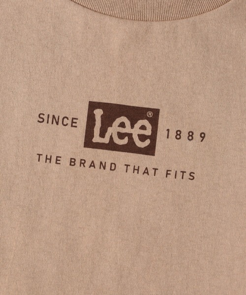 Lee（リー）の「【Lee】フロントロゴロンＴ（Tシャツ/カットソー・レディース・ホワイト/ライム/ベージュ・M/L）」の22枚目の写真
