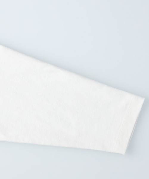 Lee（リー）の「【Lee】フロントロゴロンＴ（Tシャツ/カットソー・レディース・ホワイト/ライム/ベージュ・M/L）」の13枚目の写真