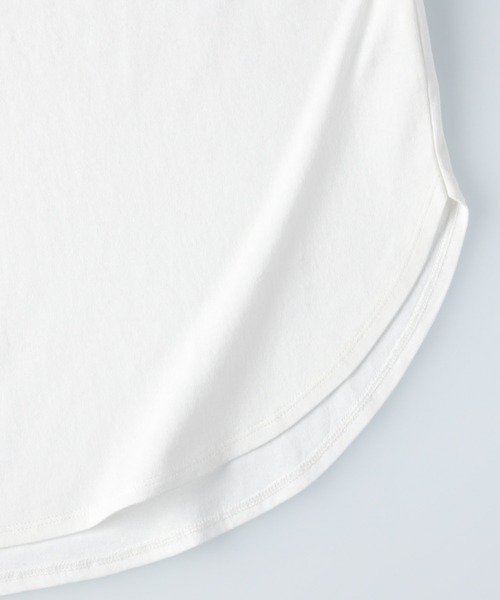 Lee（リー）の「【Lee】フロントロゴロンＴ（Tシャツ/カットソー・レディース・ホワイト/ライム/ベージュ・M/L）」の14枚目の写真