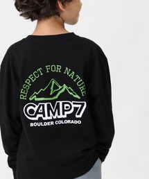 CAMP7 | 【CAMP7】ロゴプリントロンＴ(Tシャツ/カットソー)
