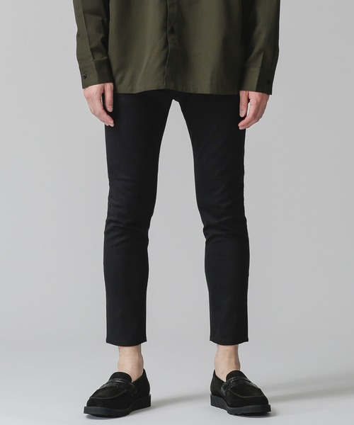 NANO universe（ナノユニバース）の「《WEB限定》ストレッチアンクルスキニーパンツ（その他パンツ・メンズ・ブラック/ホワイト/グレー・M/S/XL/L）」の7枚目の写真