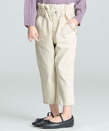 BREEZE | パールチャーム付デニムパンツ 9分丈＿ストレッチ(デニムパンツ)