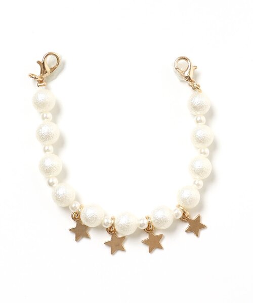 BREEZE（ブリーズ）の「パールチャーム付デニムパンツ 9分丈＿ストレッチ（デニムパンツ・キッズ・ネイビー/アイボリー・140/90/130/110/100/120/150）」の13枚目の写真