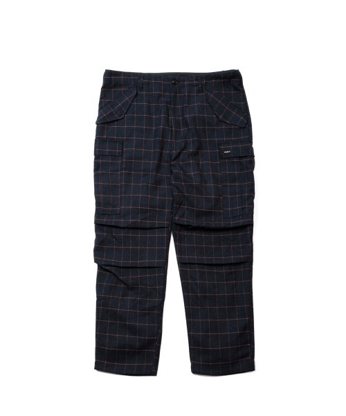 68&brothers（シックスティエイトアンドブラザーズ）の「Plaid M65 Cargo Pants（カーゴパンツ・メンズ・ライトグレー/グレー/ネイビー・LARGE/X-LARGE）」の3枚目の写真