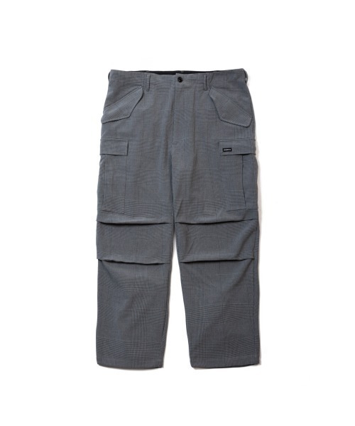 68&brothers（シックスティエイトアンドブラザーズ）の「Plaid M65 Cargo Pants（カーゴパンツ・メンズ・ライトグレー/グレー/ネイビー・LARGE/X-LARGE）」の2枚目の写真