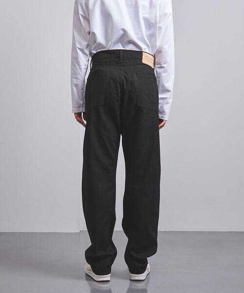District（ディストリクト）の「＜HAND ROOM（ハンドルーム）＞ ブラックジーンズ ワイド（デニムパンツ・メンズ・ブラック・XS/S/XL）」の7枚目の写真