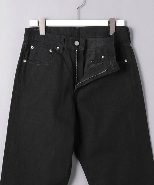 District（ディストリクト）の「＜HAND ROOM（ハンドルーム）＞ ブラックジーンズ ワイド（デニムパンツ・メンズ・ブラック・XS/S/XL）」の17枚目の写真