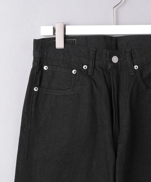 District（ディストリクト）の「＜HAND ROOM（ハンドルーム）＞ ブラックジーンズ ワイド（デニムパンツ・メンズ・ブラック・XS/S/XL）」の19枚目の写真