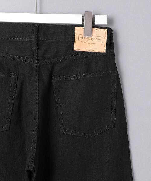 District（ディストリクト）の「＜HAND ROOM（ハンドルーム）＞ ブラックジーンズ ワイド（デニムパンツ・メンズ・ブラック・XS/S/XL）」の9枚目の写真
