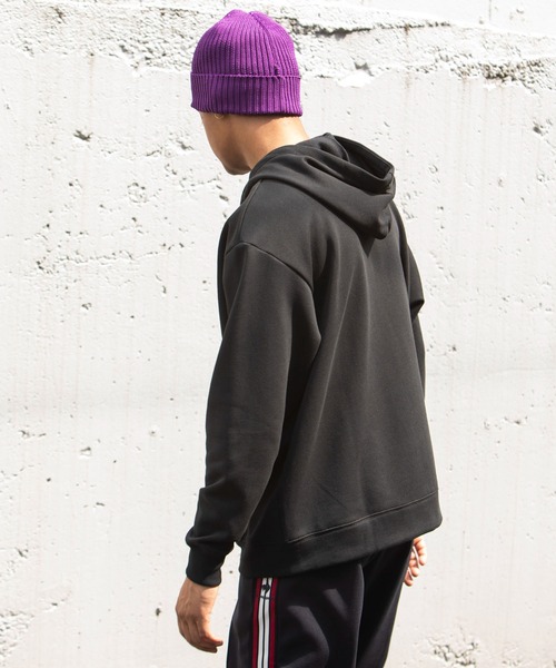 le coq sportif(ルコックスポルティフ)の「裏起毛スウェットジャケット メンズ ウェア ジャージ スウェット スポーツウェア(パーカー・メンズ・ホワイト/ブラック/パープル/ネイビー/グリーン・M/L/S/XL)」の7枚目の写真