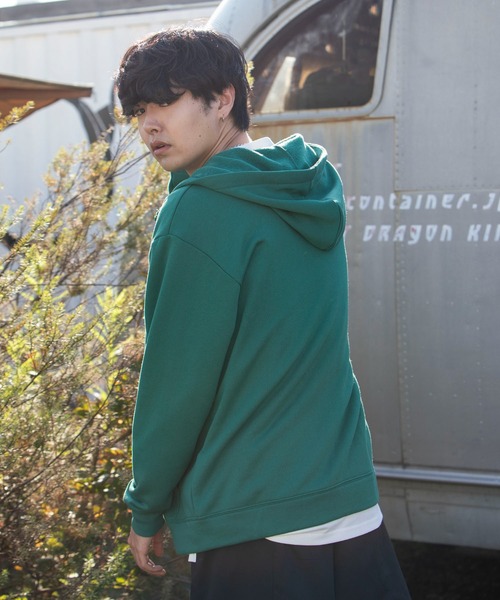 le coq sportif(ルコックスポルティフ)の「裏起毛スウェットジャケット メンズ ウェア ジャージ スウェット スポーツウェア(パーカー・メンズ・ホワイト/ブラック/パープル/ネイビー/グリーン・M/L/S/XL)」の13枚目の写真