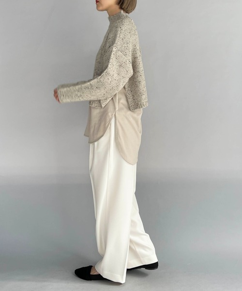 audrey and john wad（オードリーアンドジョンワッド）の「ナローストラップサロペット（サロペット/オーバーオール・レディース・ピンク/ホワイト・M）」の11枚目の写真