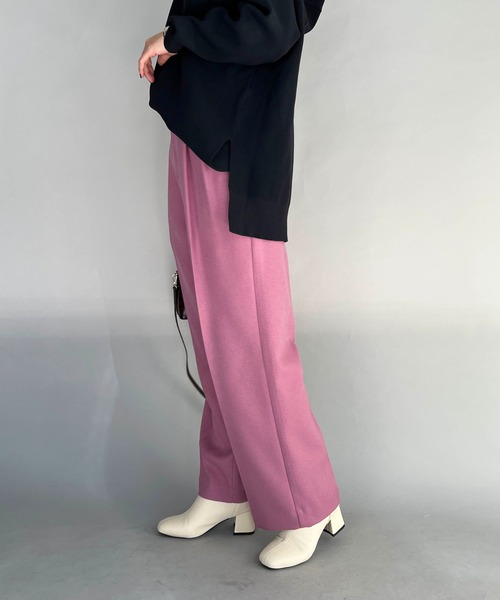 audrey and john wad（オードリーアンドジョンワッド）の「ナローストラップサロペット（サロペット/オーバーオール・レディース・ピンク/ホワイト・M）」の16枚目の写真