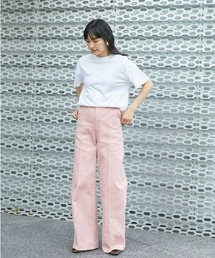 styling×MINEDENIMワイドデニムパンツ
