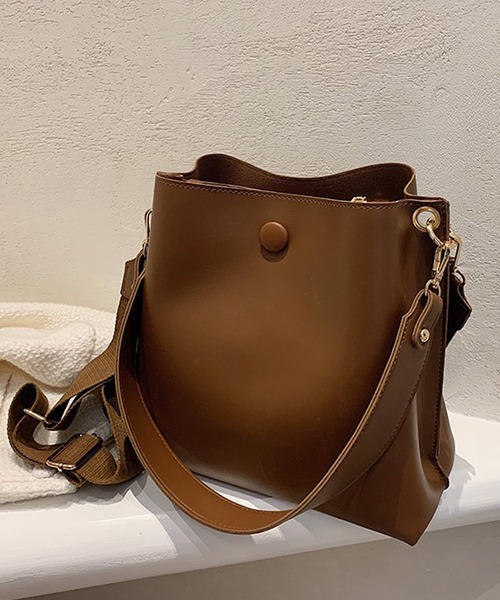 SMILE ORCHID（スマイルオーキッド）の「ショルダー紐2本付き2wayショルダーバッグ＆トートバッグ（ショルダーバッグ・レディース・ブラック/ベージュ/ブラウン/アイボリー・FREE）」の14枚目の写真