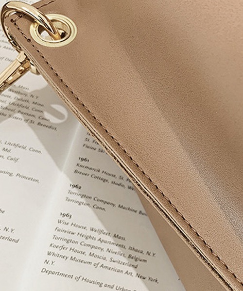 SMILE ORCHID（スマイルオーキッド）の「ショルダー紐2本付き2wayショルダーバッグ＆トートバッグ（ショルダーバッグ・レディース・ブラック/ベージュ/ブラウン/アイボリー・FREE）」の16枚目の写真