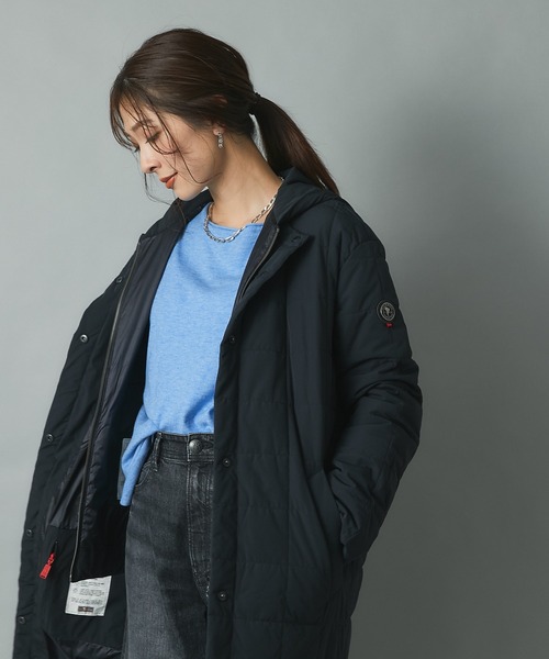 RIVE DROITE(リヴドロワ)の「自然な抜け感を演出 ハイゲージスリットワイドニット(ニット/セーター・レディース・ライトグレー/オフホワイト/サックスブルー・FREE)」の12枚目の写真