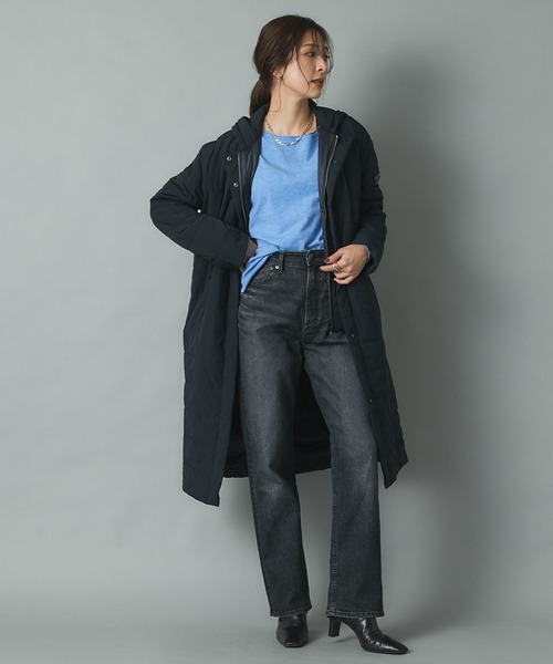 RIVE DROITE(リヴドロワ)の「自然な抜け感を演出 ハイゲージスリットワイドニット(ニット/セーター・レディース・ライトグレー/オフホワイト/サックスブルー・FREE)」の13枚目の写真