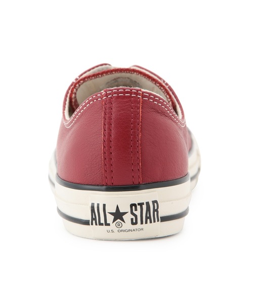 CONVERSE(コンバース)の「レザーオールスターUS OX(スニーカー・メンズ・ブラック/レッド・8.5/7.5/9.5)」の10枚目の写真