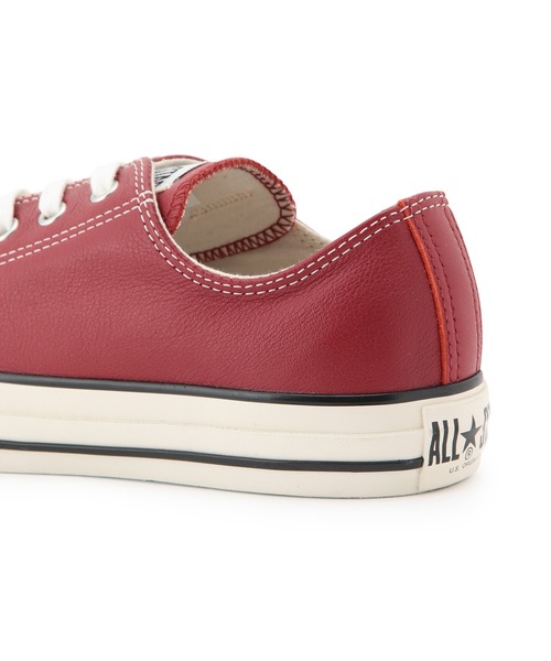 CONVERSE(コンバース)の「レザーオールスターUS OX(スニーカー・メンズ・ブラック/レッド・8.5/7.5/9.5)」の8枚目の写真