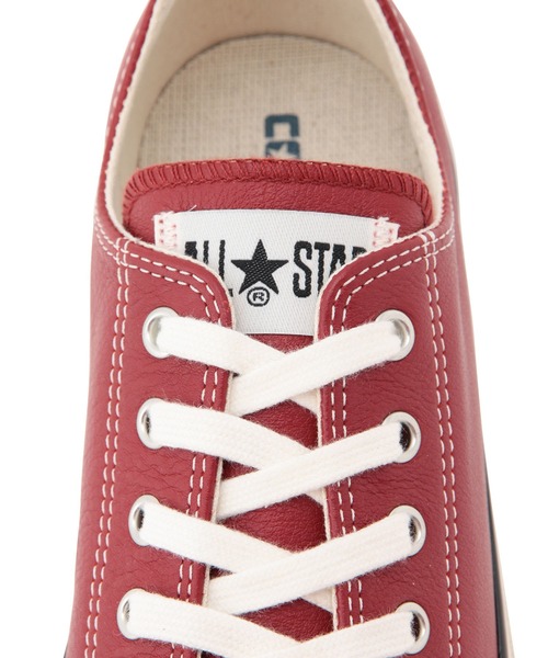 CONVERSE(コンバース)の「レザーオールスターUS OX(スニーカー・メンズ・ブラック/レッド・8.5/7.5/9.5)」の7枚目の写真