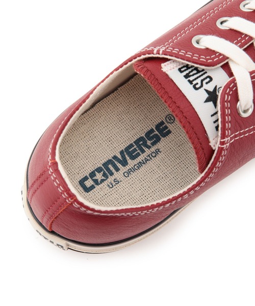 CONVERSE(コンバース)の「レザーオールスターUS OX(スニーカー・メンズ・ブラック/レッド・8.5/7.5/9.5)」の6枚目の写真