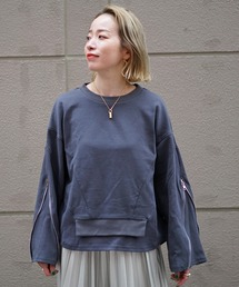 AULA AILA | AULA AILA（アウラ アイラ）別注レイヤードプルオーバー(Tシャツ/カットソー)