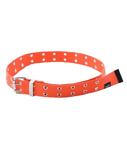 X-girl(エックスガール)の「HEART EYELET BELT(ベルト・レディース・ブラック/オレンジ/ブルー・ONE SIZE)」の9枚目の写真