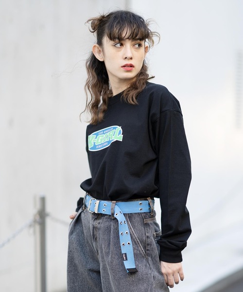 X-girl(エックスガール)の「HEART EYELET BELT(ベルト・レディース・ブラック/オレンジ/ブルー・ONE SIZE)」の11枚目の写真