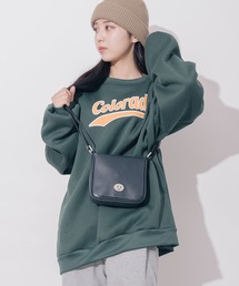 DEVICE+ | DEVICE+カウレザー フロントバックル ミニショルダーバッグ 回転金具(ショルダーバッグ)