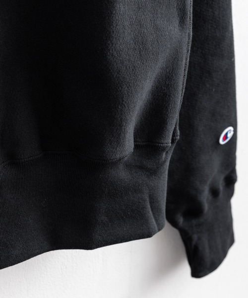 Champion（チャンピオン）の「Champion チャンピオン USA赤タグ リバースウィーブクルーネックスウェットシャツトレーナー C5-U001（スウェット・メンズ・ブラック/ネイビー/グレー/オートミール・M/L/XL）」の11枚目の写真