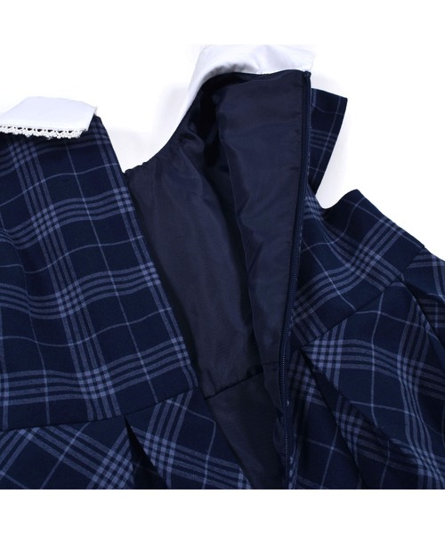 BeBe（ベベ）の「BeBe/フォーマルジャケット＋リボン付きチェックワンピース(110~130cm)（ドレス・キッズ・ブルー系その他・110/120/130）」の20枚目の写真