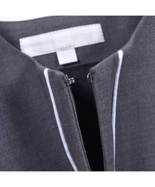 BeBe（ベベ）の「BeBe/フォーマルジャケット＋リボン付きチェックワンピース(110~130cm)（ドレス・キッズ・ブルー系その他・110/120/130）」の16枚目の写真