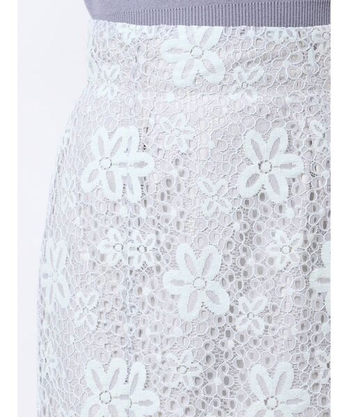 dazzlin（ダズリン）の「ハイウエストレースマーメイドスカート（スカート・レディース・オフホワイト/ブルー/ブラウン・SMALL/MEDIUM）」の20枚目の写真