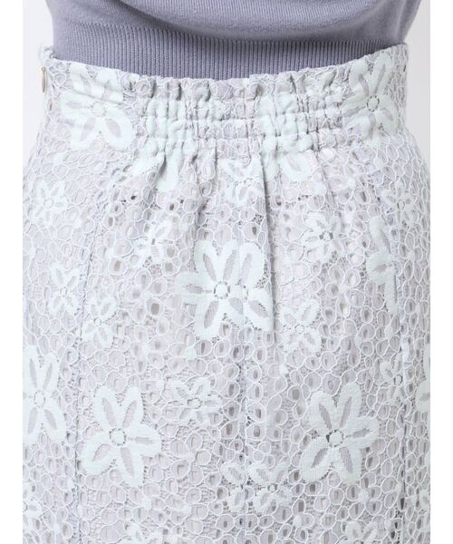 dazzlin（ダズリン）の「ハイウエストレースマーメイドスカート（スカート・レディース・オフホワイト/ブルー/ブラウン・SMALL/MEDIUM）」の21枚目の写真