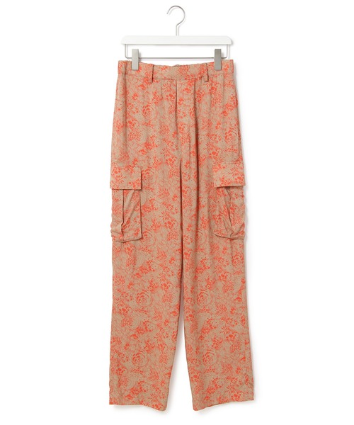 PROVOKE （プロヴォーク）の「【provoke for ADAM ET ROPE'】別注プリントカーゴパンツ（カーゴパンツ・レディース・ブラック/ベージュ・FREE）」の9枚目の写真